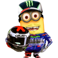 Sticker autocollant minion marquez