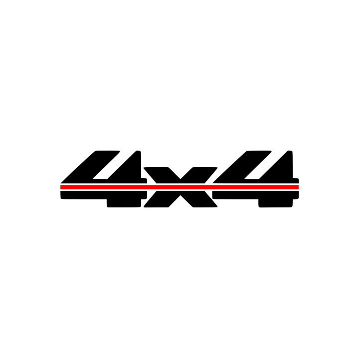 Sticker autocollant 4x4 turbo intercooler