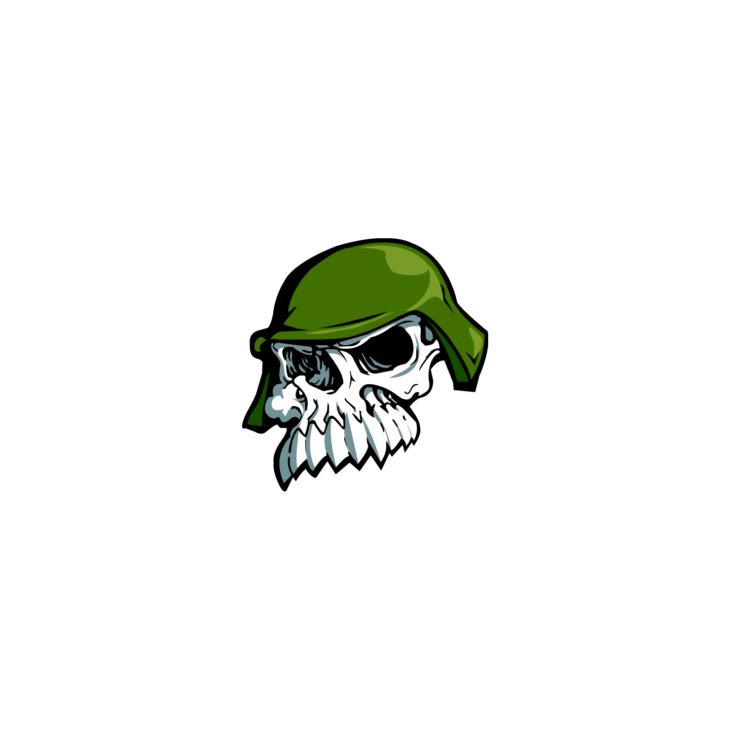 Tête de mort Métal Mulisha