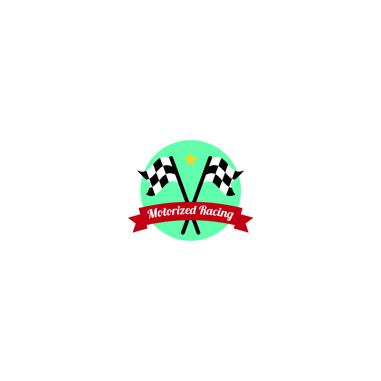 Logo Motorized Racing