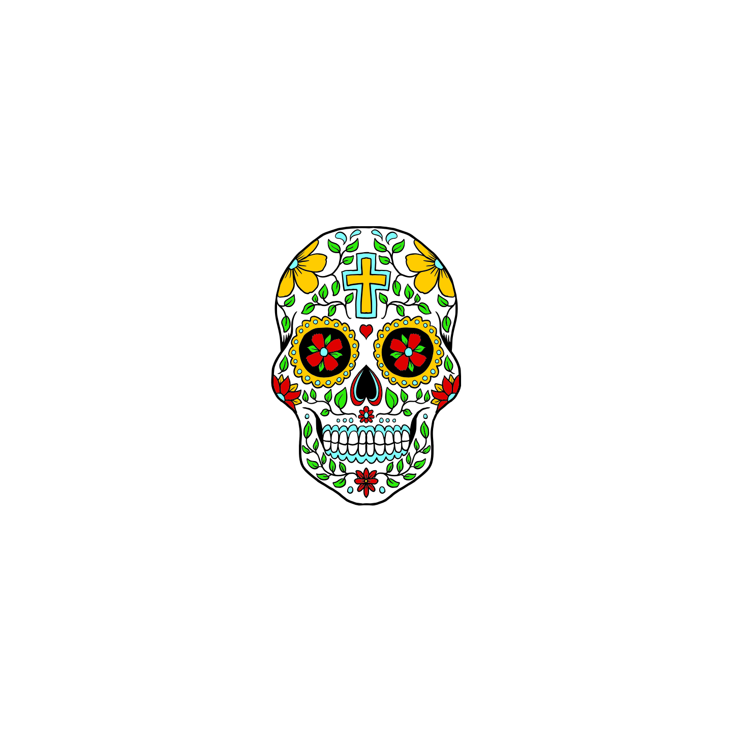 Tête de mort Mexicaine