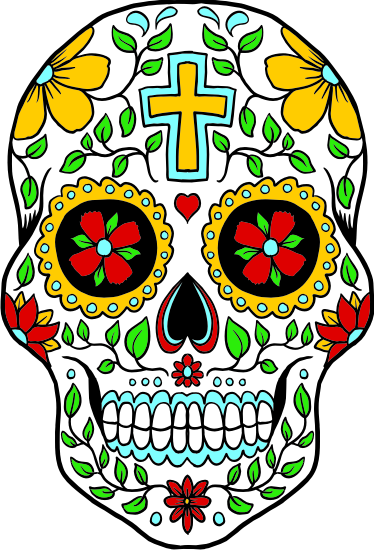 Tête de Mort Mexicaine Décoration