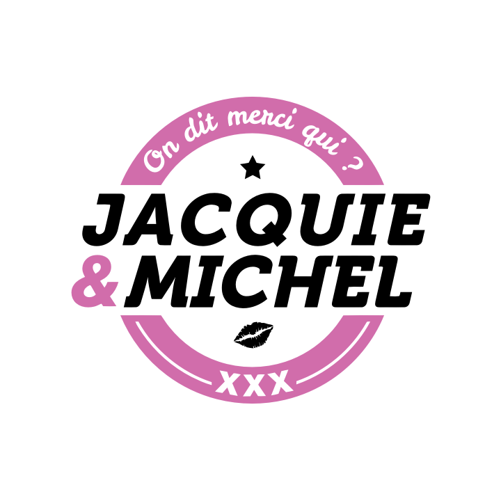 Sticker autocollant jacquie michel