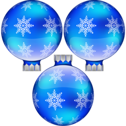 Sticker autocollant 3 boules rouges