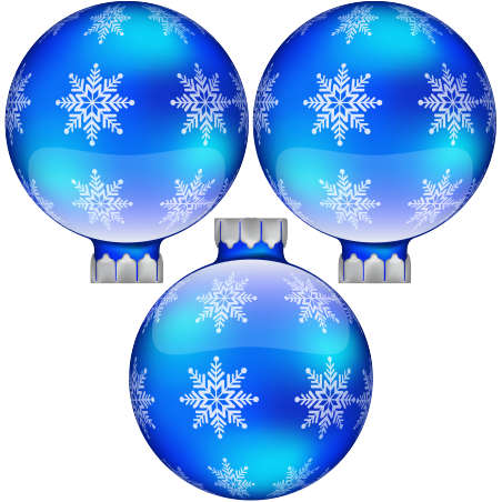 Sticker autocollant 3 boules rouges
