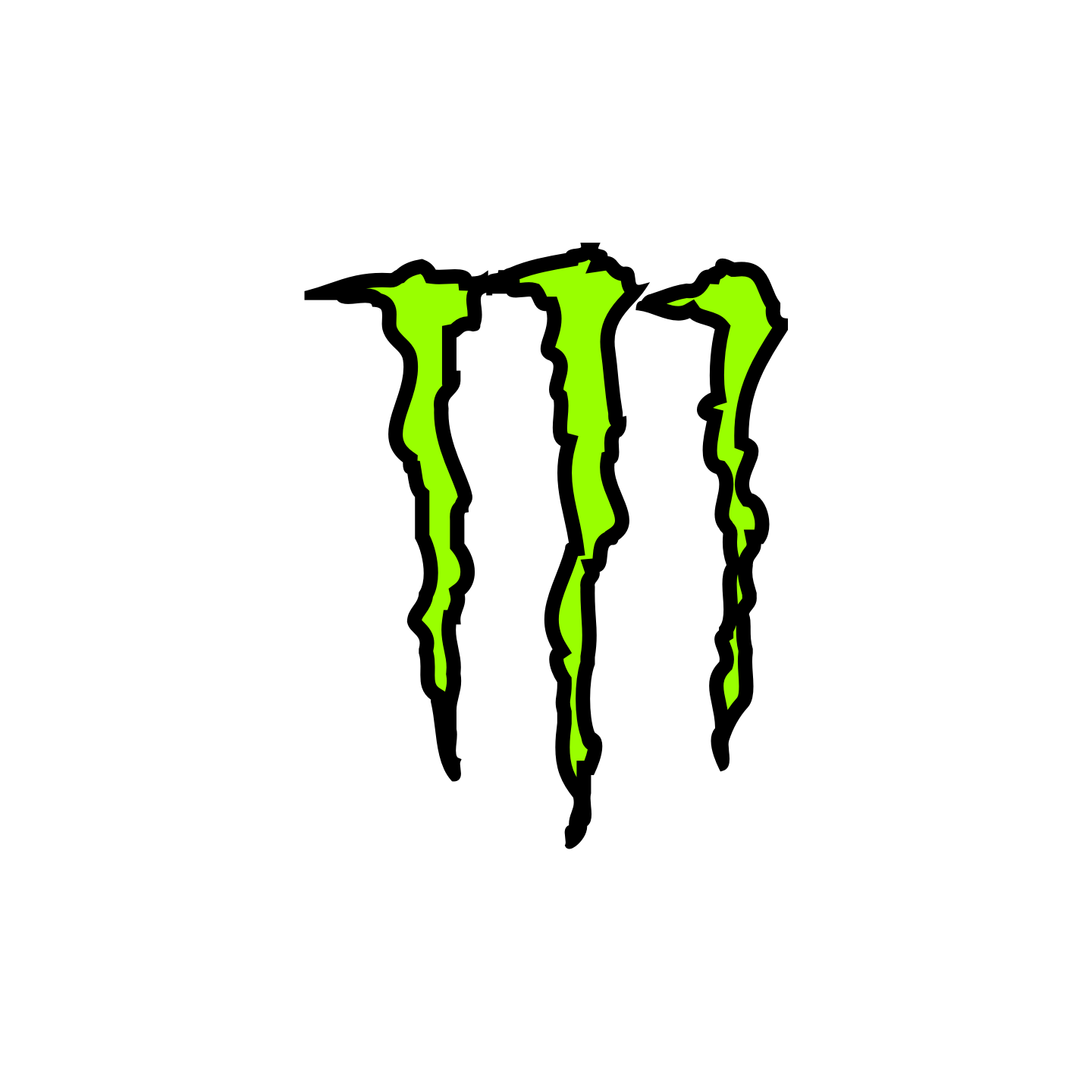 Autocollant Monster Energy