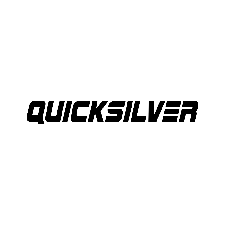 Sticker autocollant quicksilver