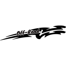Sticker autocollant Déco off-road coté droit