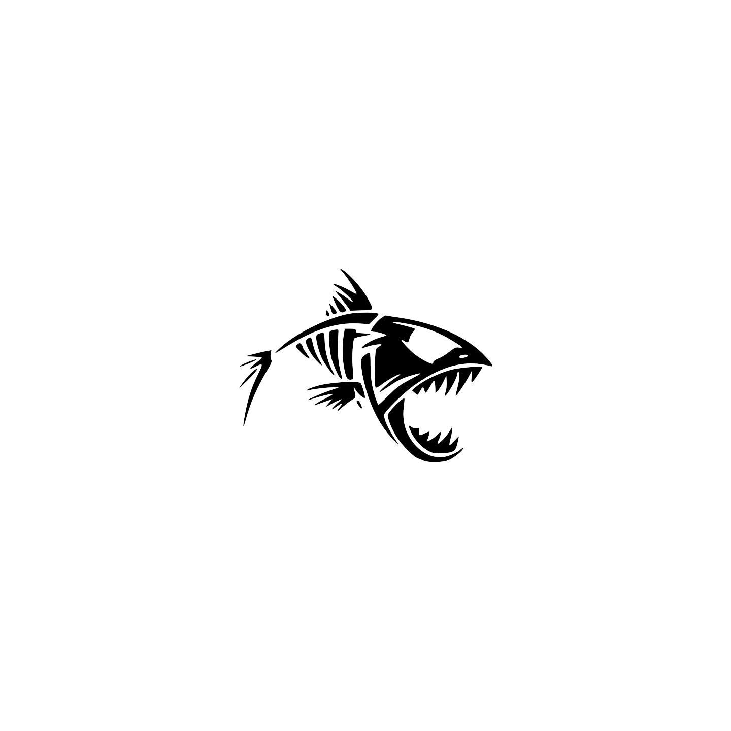 Arête Poisson Piranha