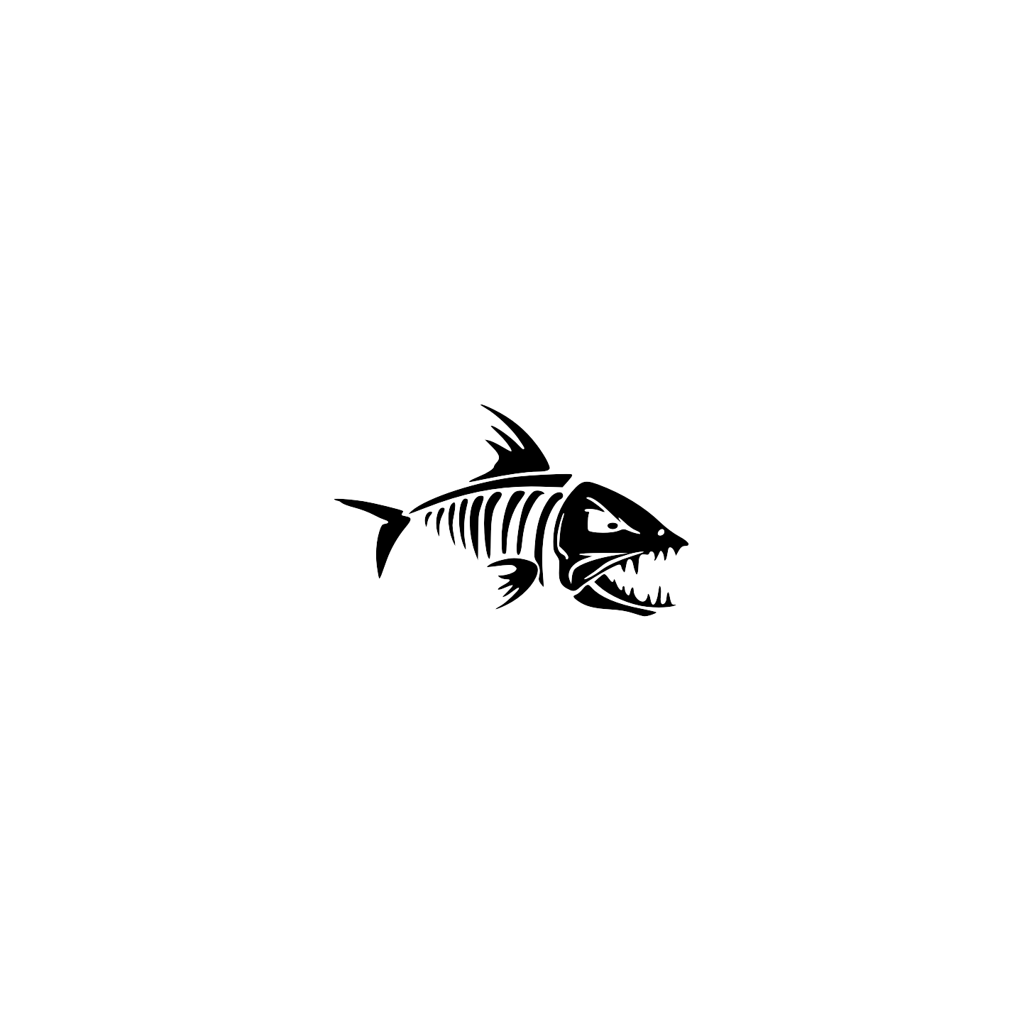 Arête Poisson Piranha