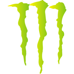 Sticker autocollant Monster energy