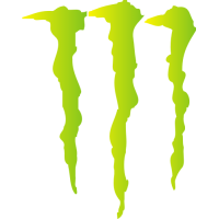 Sticker autocollant Monster energy