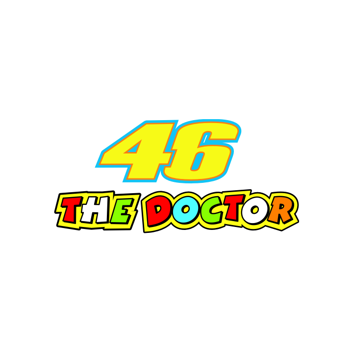 Sticker autocollant Rossi 46