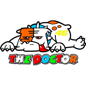 Sticker autocollant rossi 46 the doctor