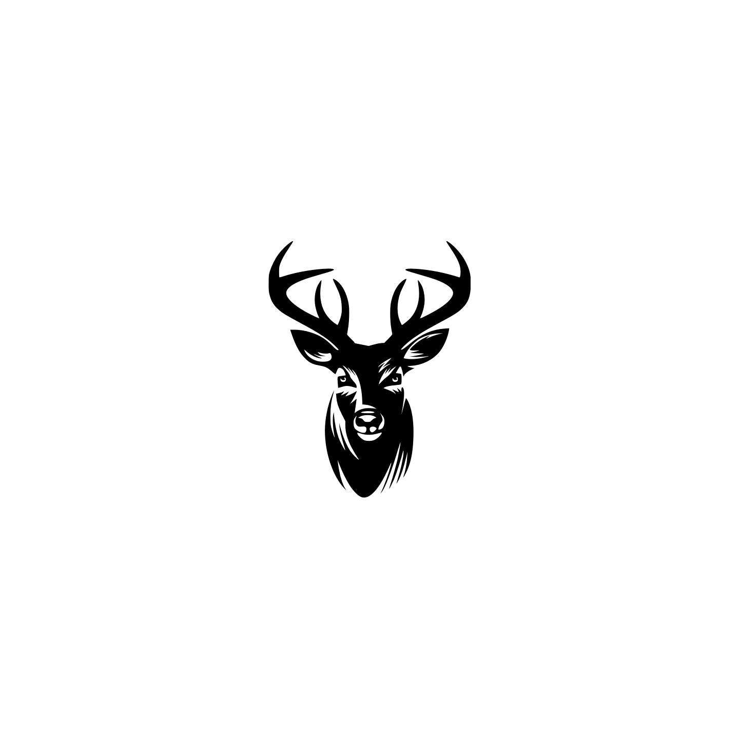 Cerf Tête