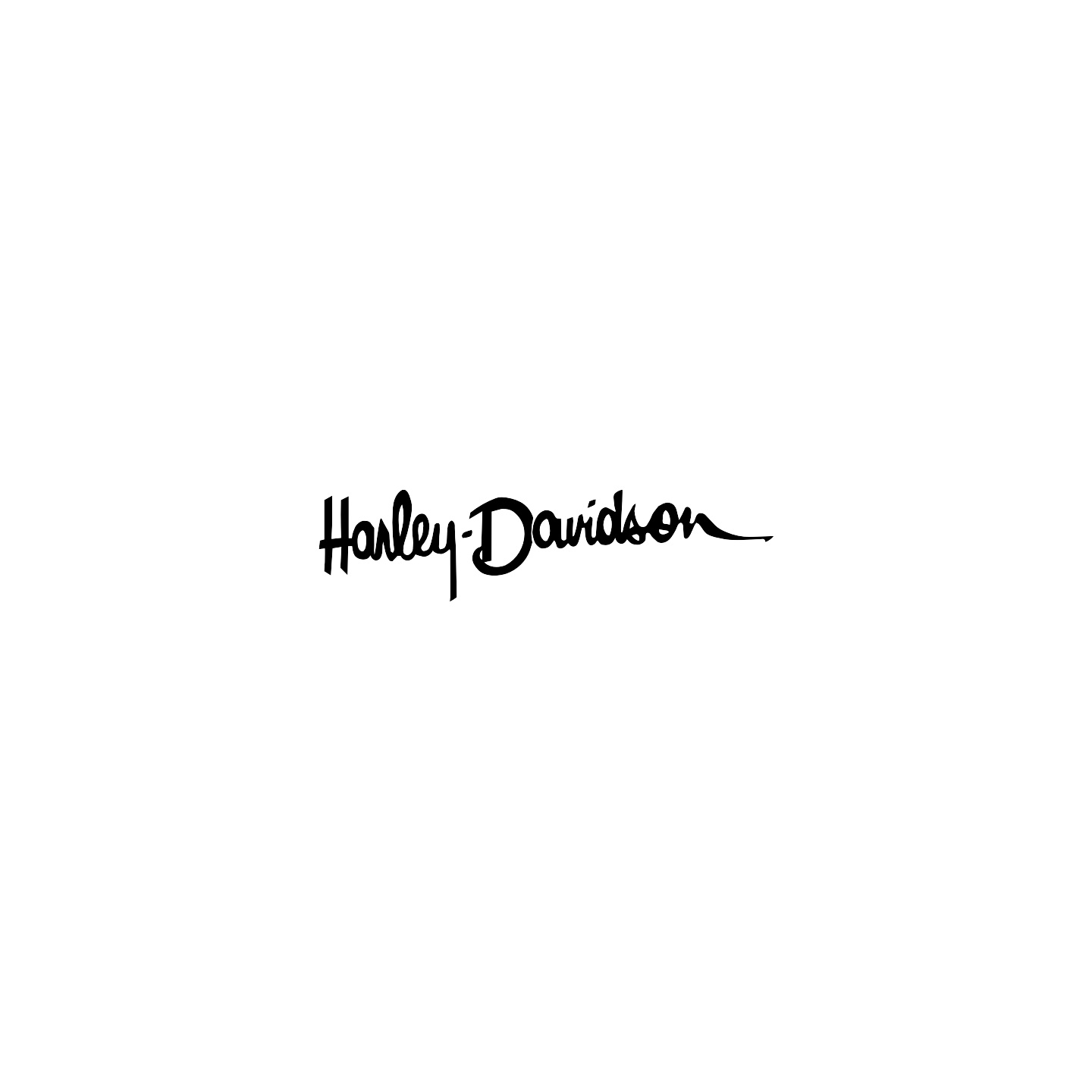 harley davidson script