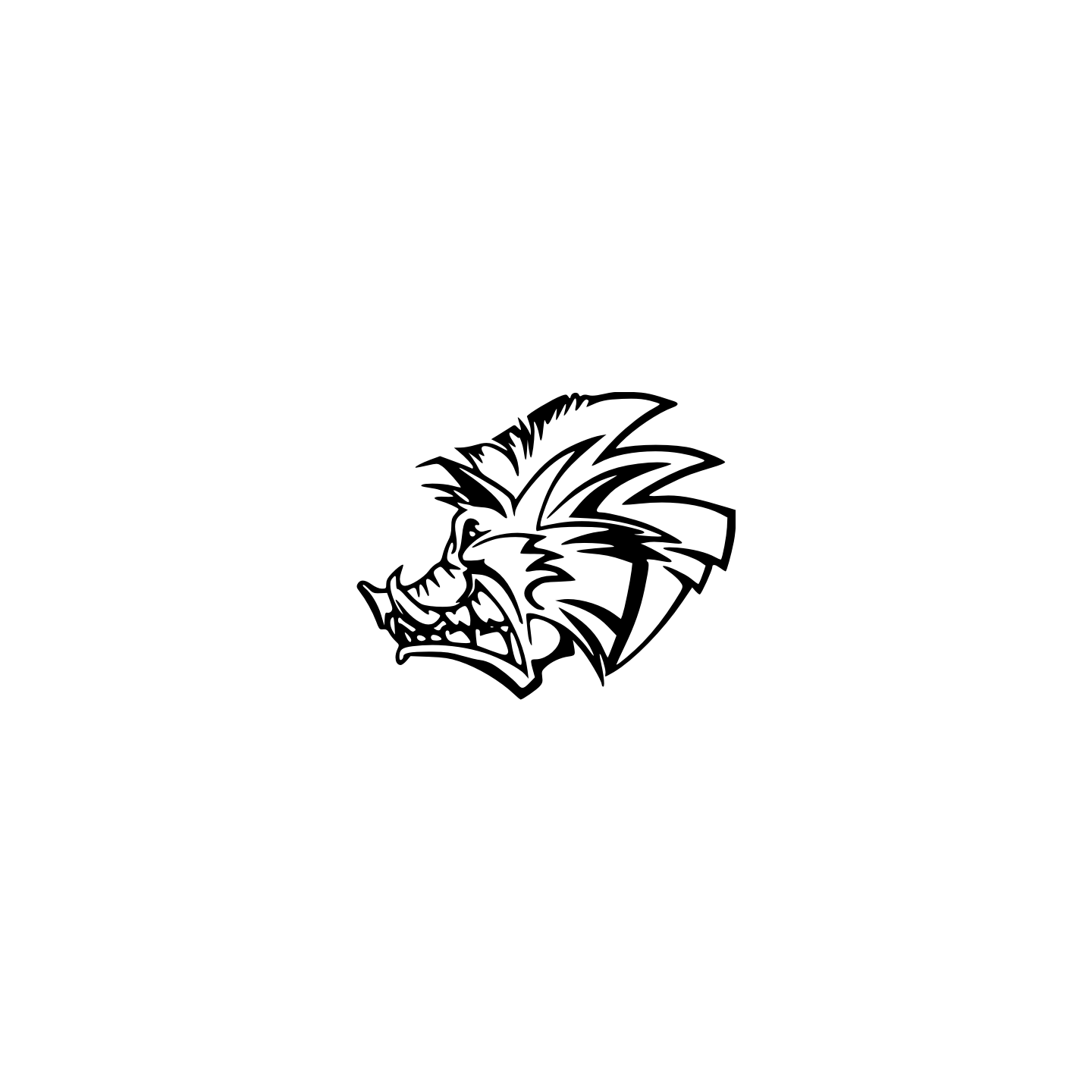 Tête de Sanglier