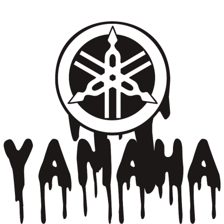 Sticker autocollant moto Yamaha 