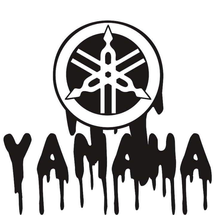 Sticker autocollant moto Yamaha 