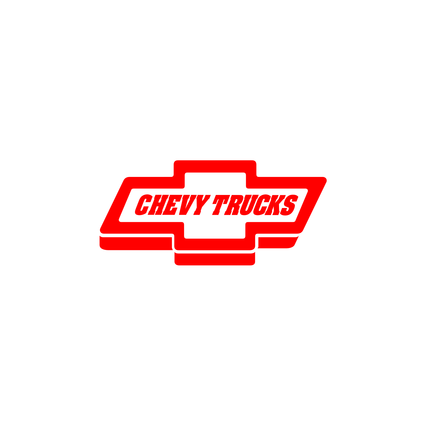 chevrolet truck rouge