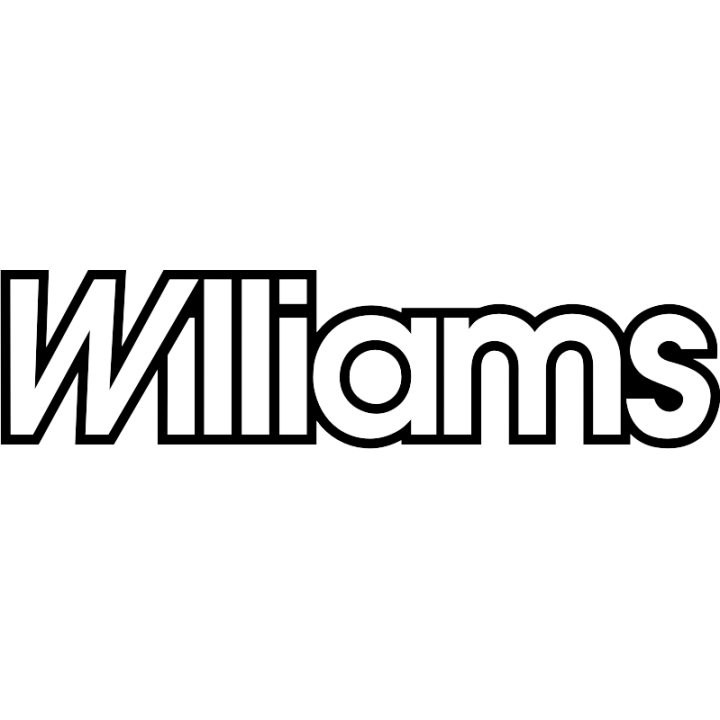 Sticker autocollant williams