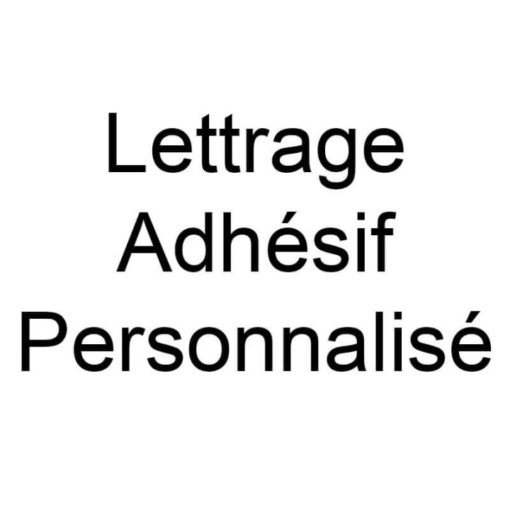 Sticker autocollant Lettrage adhésif voiture