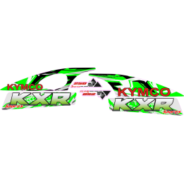 kit deco krx 250 vert graphic