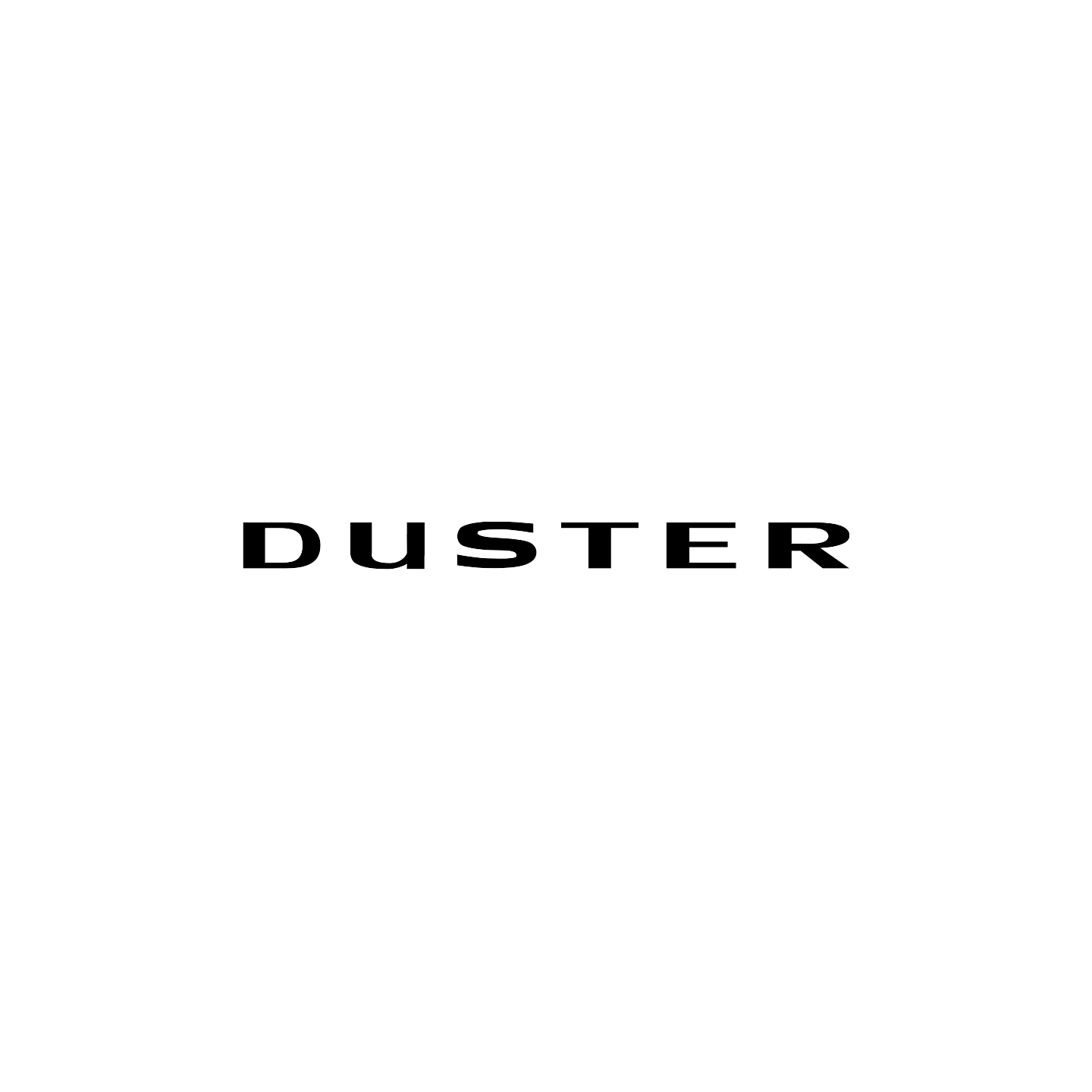 Dacia duster lettrage