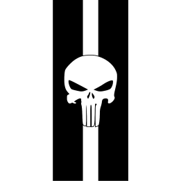 sticker de capot punisher 1