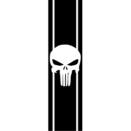 sticker  bande punisher