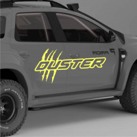 Sticker dacia duster griffes coté 2