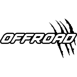 Sticker offroad griffes