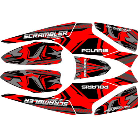 kit deco scrambler avt 2013 rouge