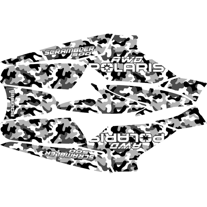 kit deco camouflage polaris scrambler