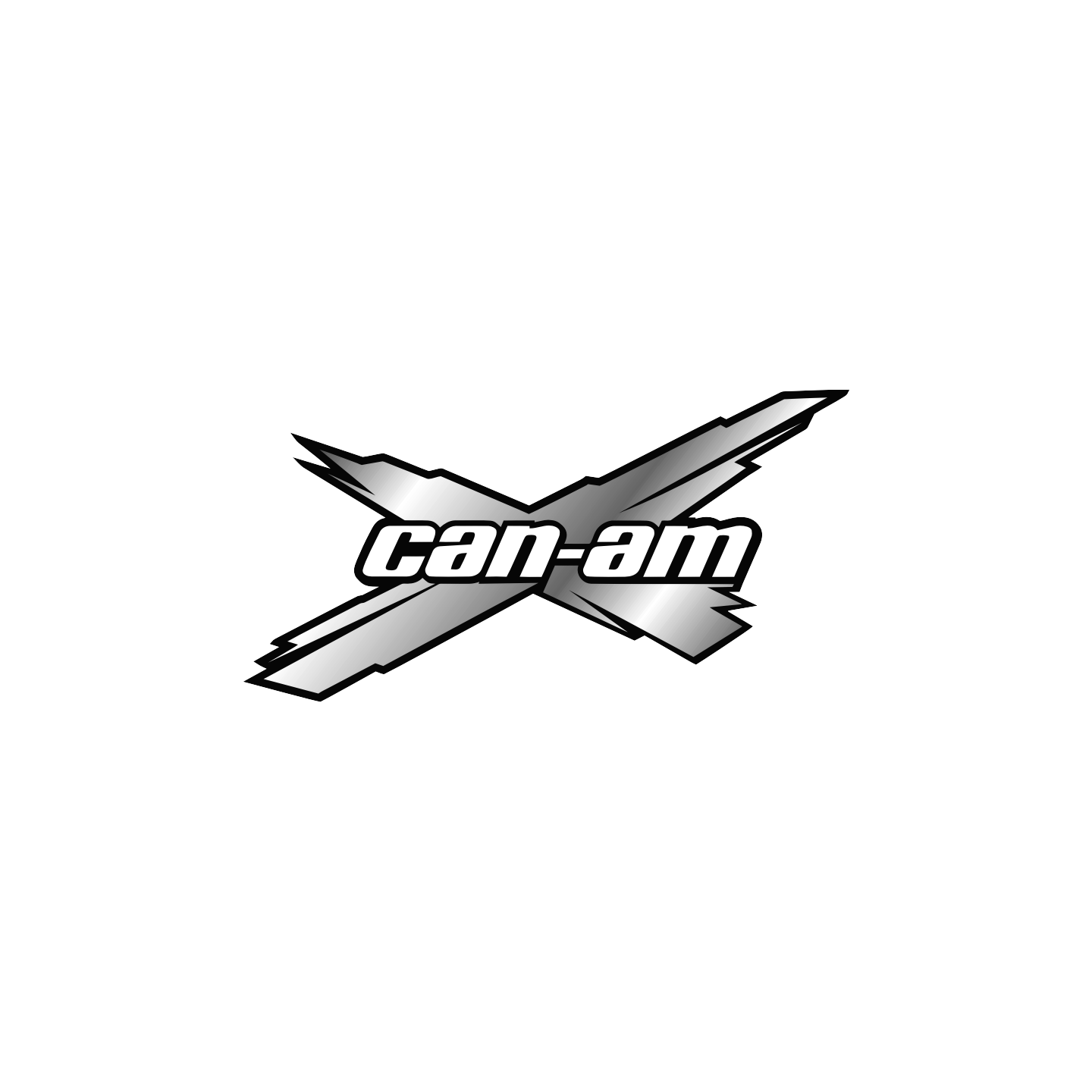 Sticker logo can am