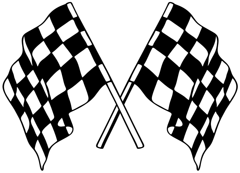 Acheter Sticker Damier - Motif drapeau carreau noir et blanc pour covering  toit de voiture dimension 152cm 1 m x 152 cm