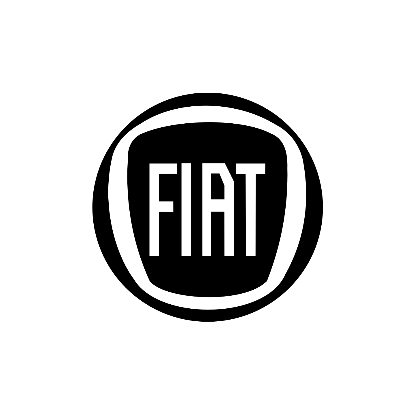 Sticker Fiat logo