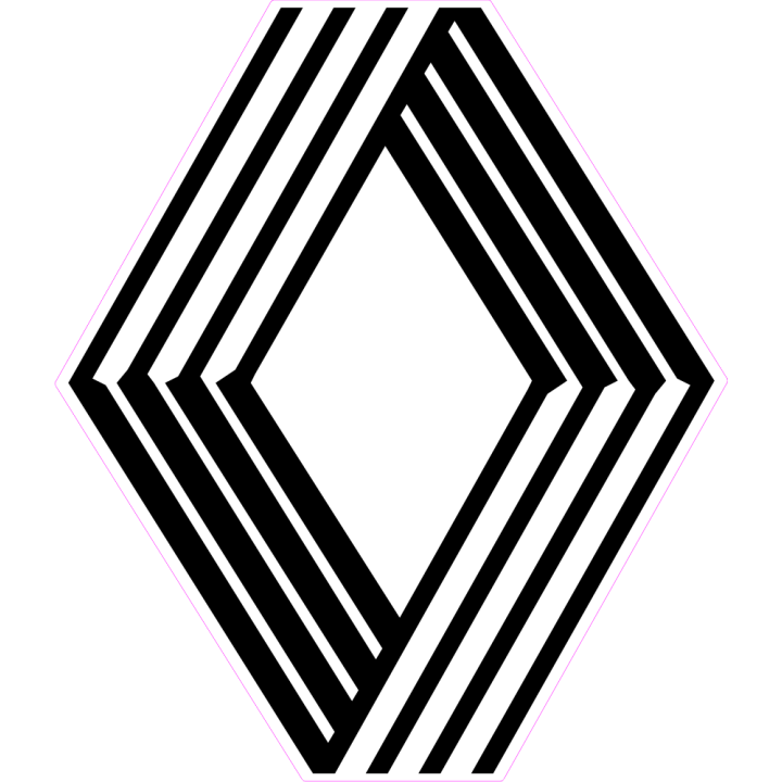 logo renault plein