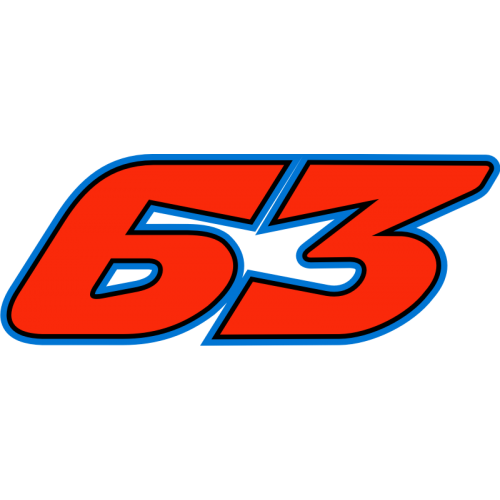 Autocollant 63 Bagnaia