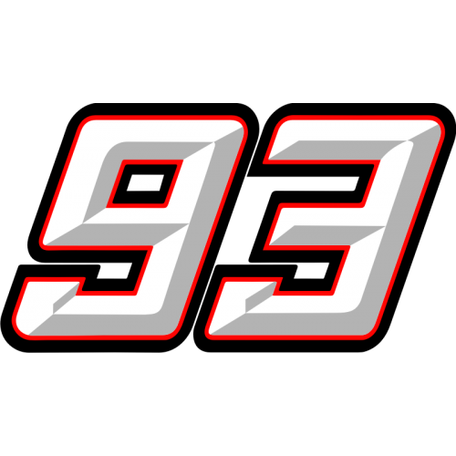 Autocollant 93 Marquez