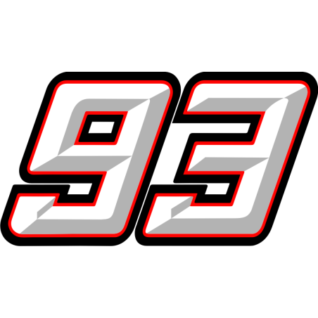 Autocollant 93 Marquez