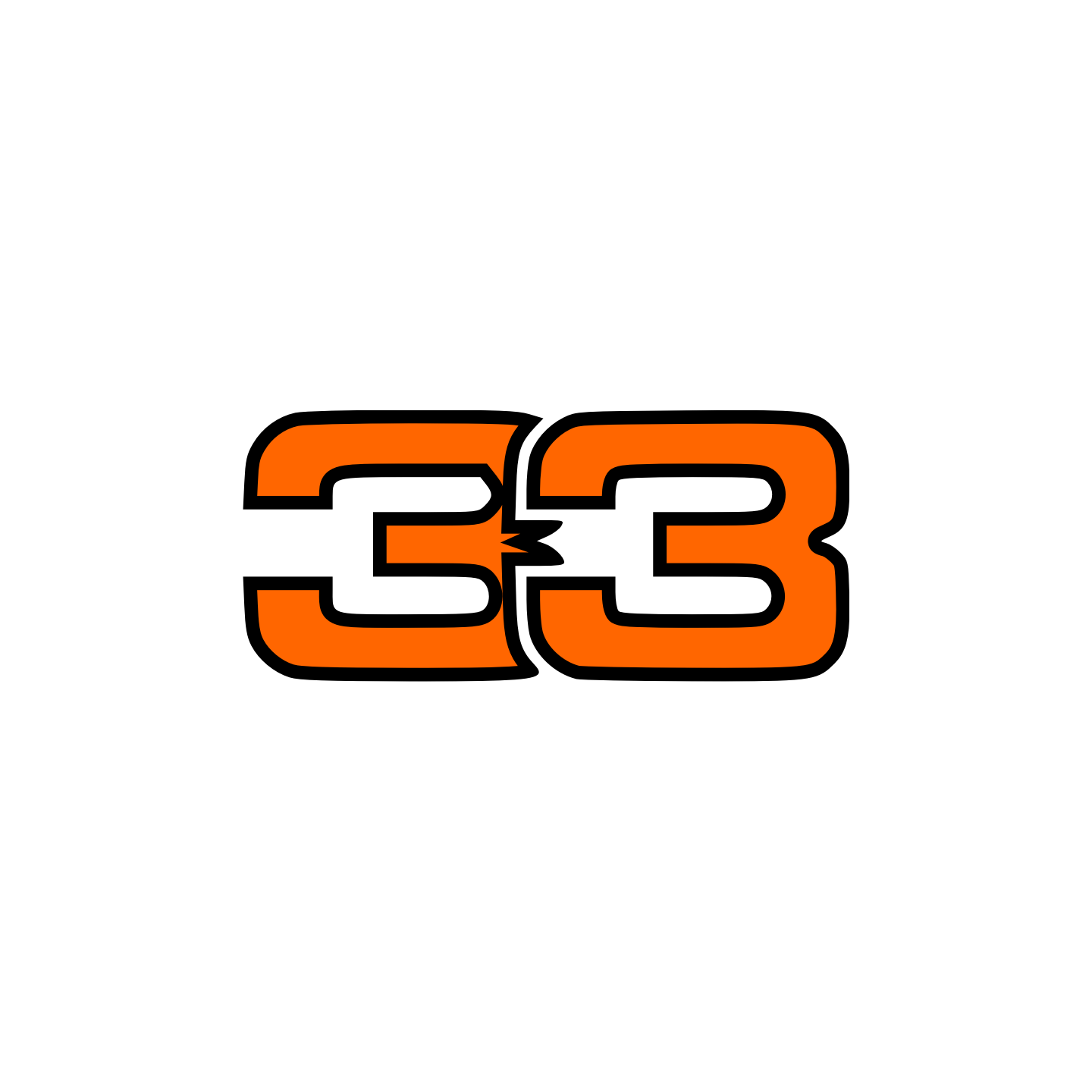 Autocollant 33 Verstappen