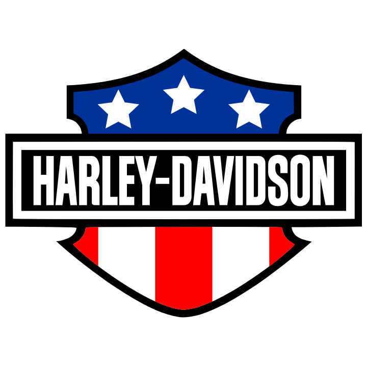 Autocollant Harley Davidson USA