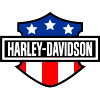 Autocollant Harley Davidson USA
