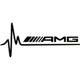 Sticker Mercedes – AMG Electrocardiogramme