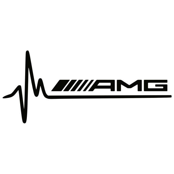 Sticker Mercedes – AMG Electrocardiogramme