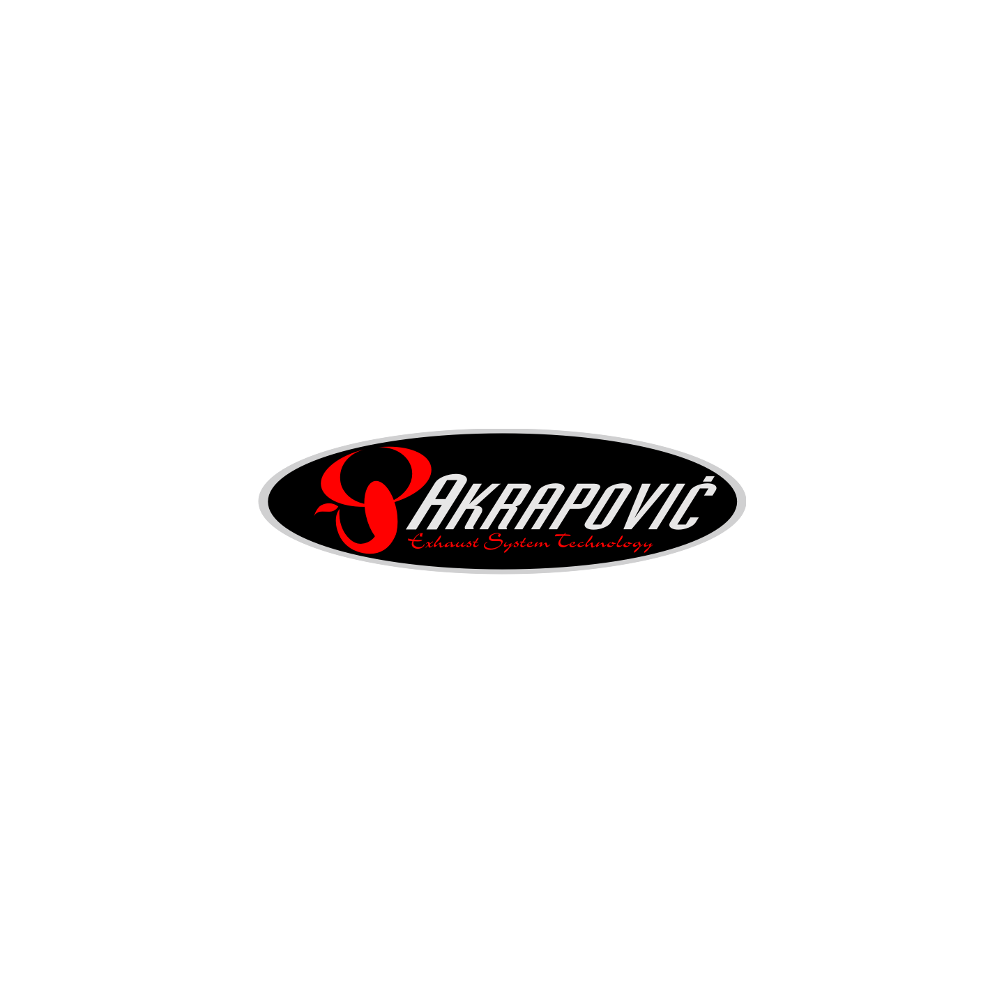 Autocollant Akrapovic Ovale