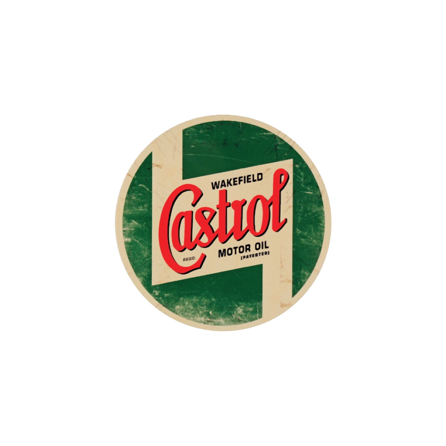 Autocollant Castrol Ancien