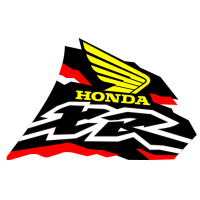 Sticker autocollant Honda XR