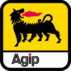 Sticker autocollant Agip